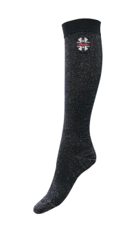 SPOOKS SOX GLITTER NAVY onesize (HW 24) 